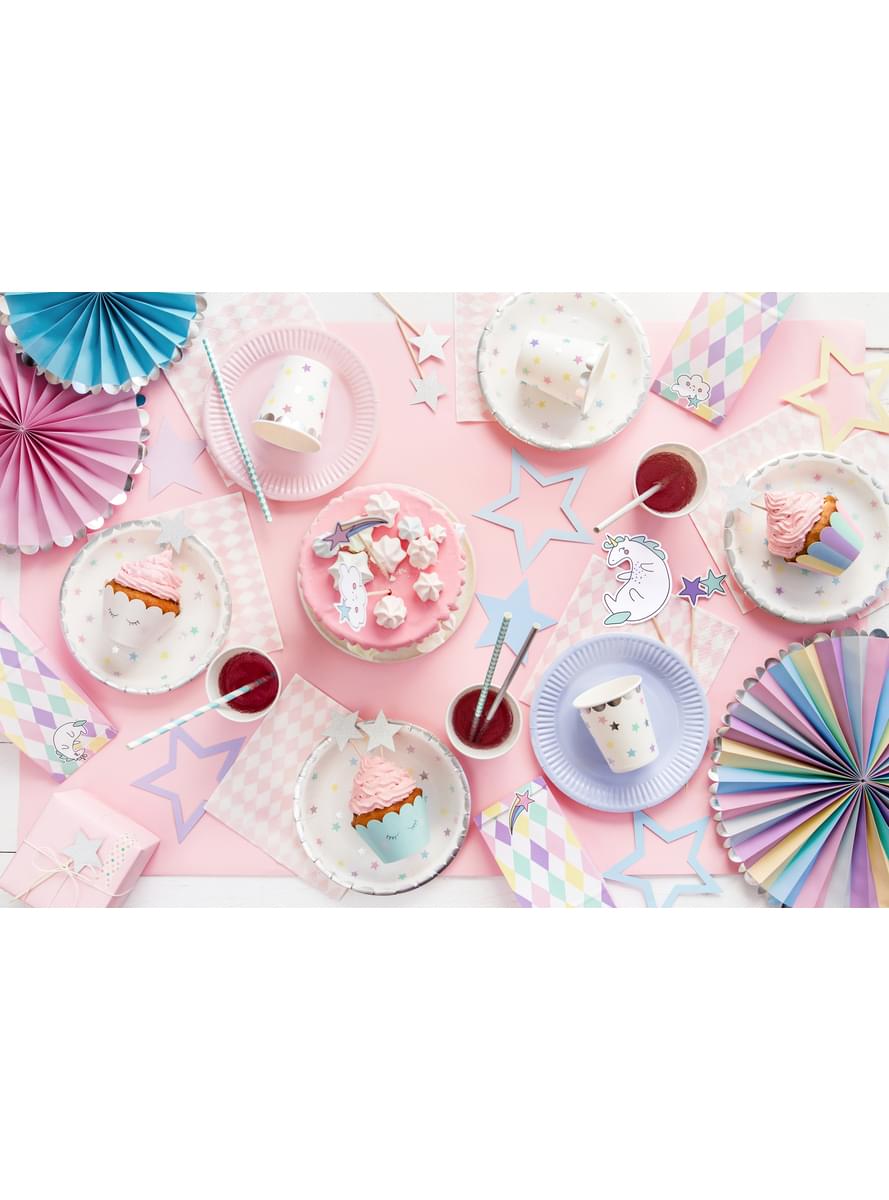 Guirnalda de estrellas multicolores - Unicorn Collection