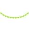 Semicircles garland with tassels in light green measuring 20 cm