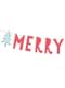 Червена гирлянда с елхи „Merry Xmas“ – Merry Xmas Collection