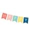 Шарена гирлянда със знаменца „Happy Birthday“