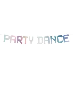 Karangan bunga "Party Dance" Iridescent - Electric Holo