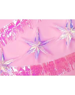 Hängande pappersstjärna iridescent 40 cm - Iridescent