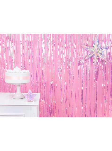 Stella da appendere iridescente di 40 cm - Iridiscent