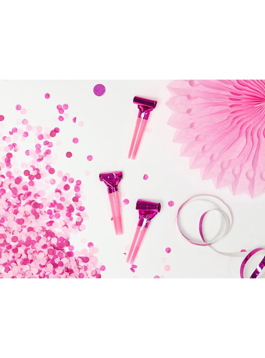 Luftschlangen Set 6-teilig holographisch verschiedene Modelle - Colorful & holographic birthday
