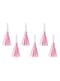 6 Pink Party Blowers - Unicorn