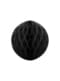 Sfera nera di 40cm nido d'ape