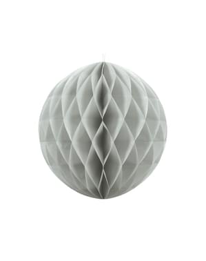 40 cmの灰色のハニカム紙球