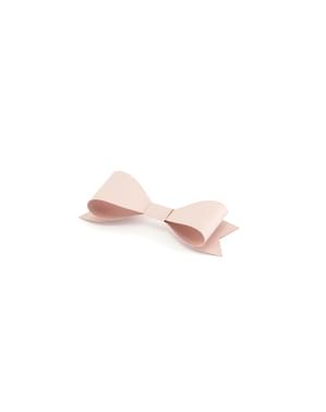 Set 6 Dekorasi Bow Pink Pastel, 5,5 cm - Permen