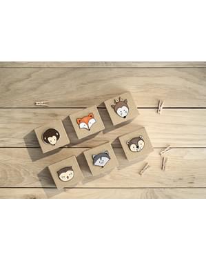 Set 20 Pasak Kayu Dekoratif, 3cm