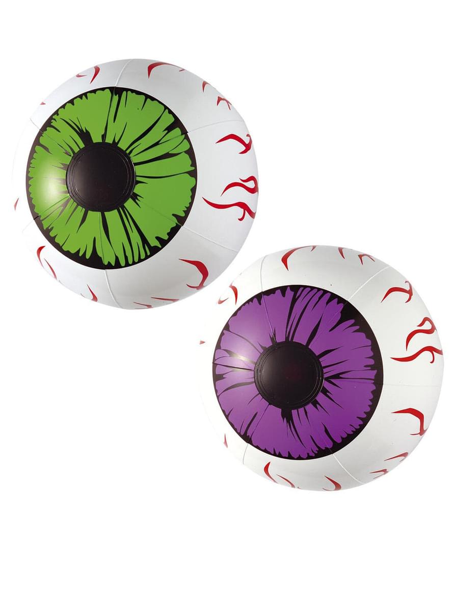 Olhos gigantes e sangrantes