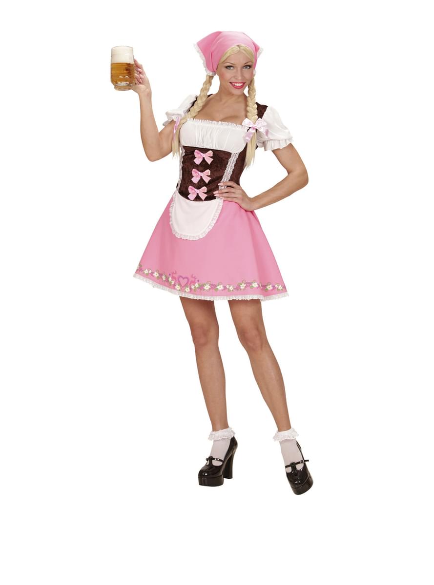 Bavarian girl costume for a woman