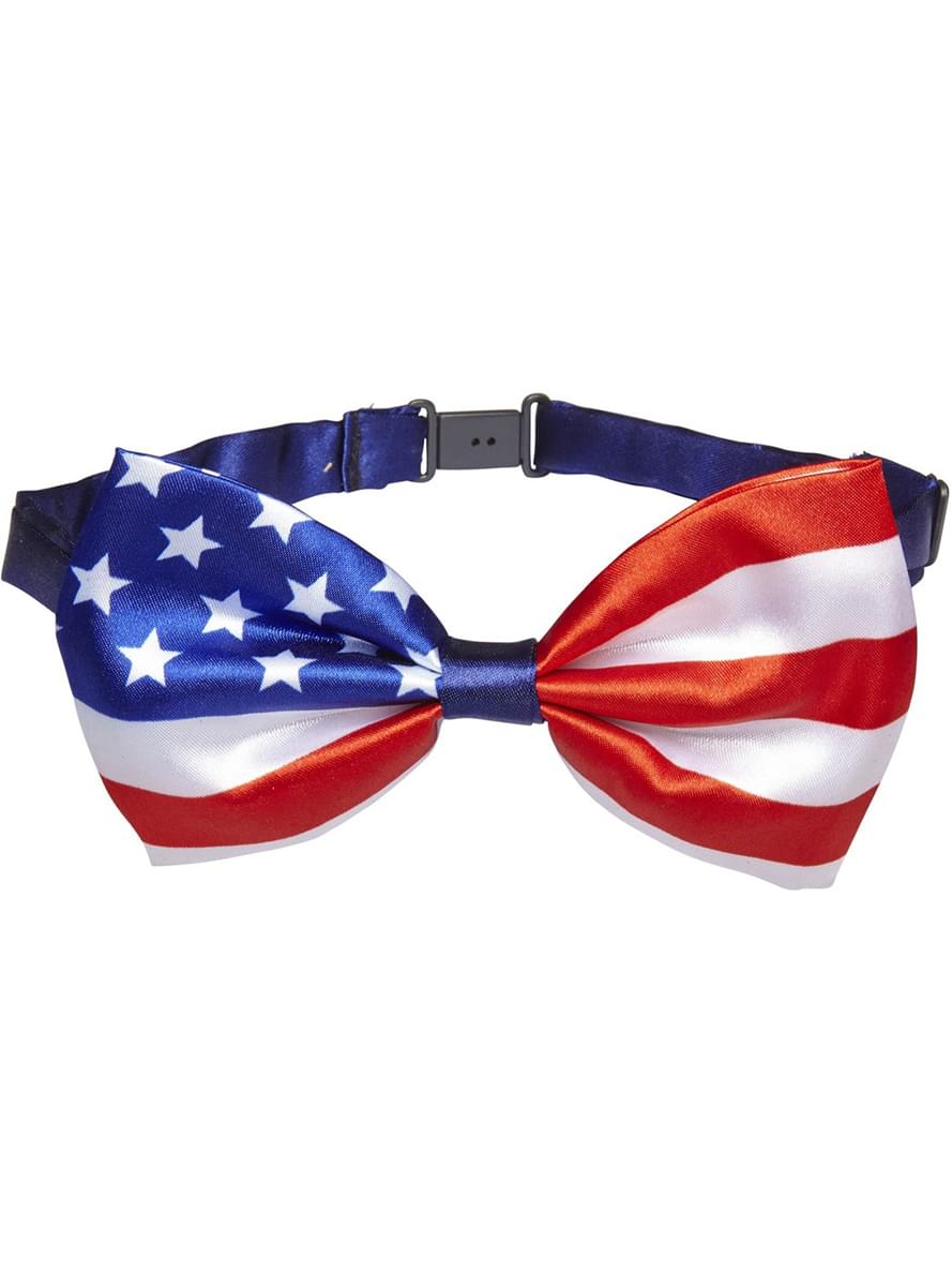 American Flag Bow Tie