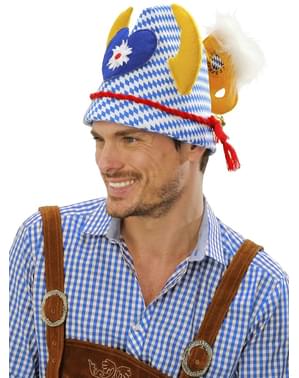 Oktoberfest Hatt med dekor