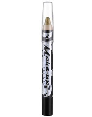 Womens Glittery Gold Make-Up Pencil