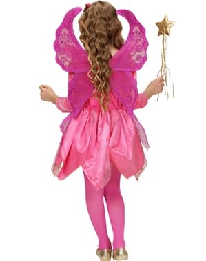 Déguisement fée rose fille