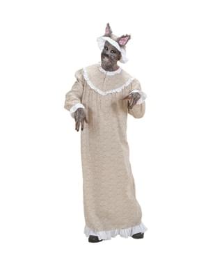 Grandma wolf costume for a man