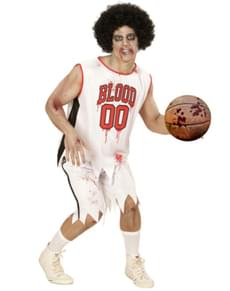 Mens Zombie Basketball Player Costume