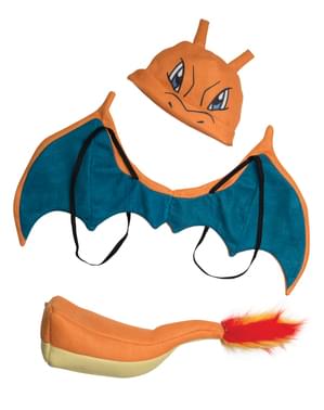 Kit disfraz Charizard Pokémon para niño