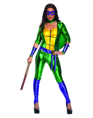 Fato de Donatello sexy das Tartarugas Ninja para mulher