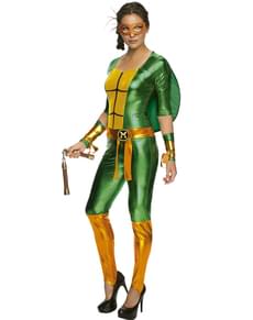 Fato de Michelangelo sexy das Tartarugas Ninja para mulher
