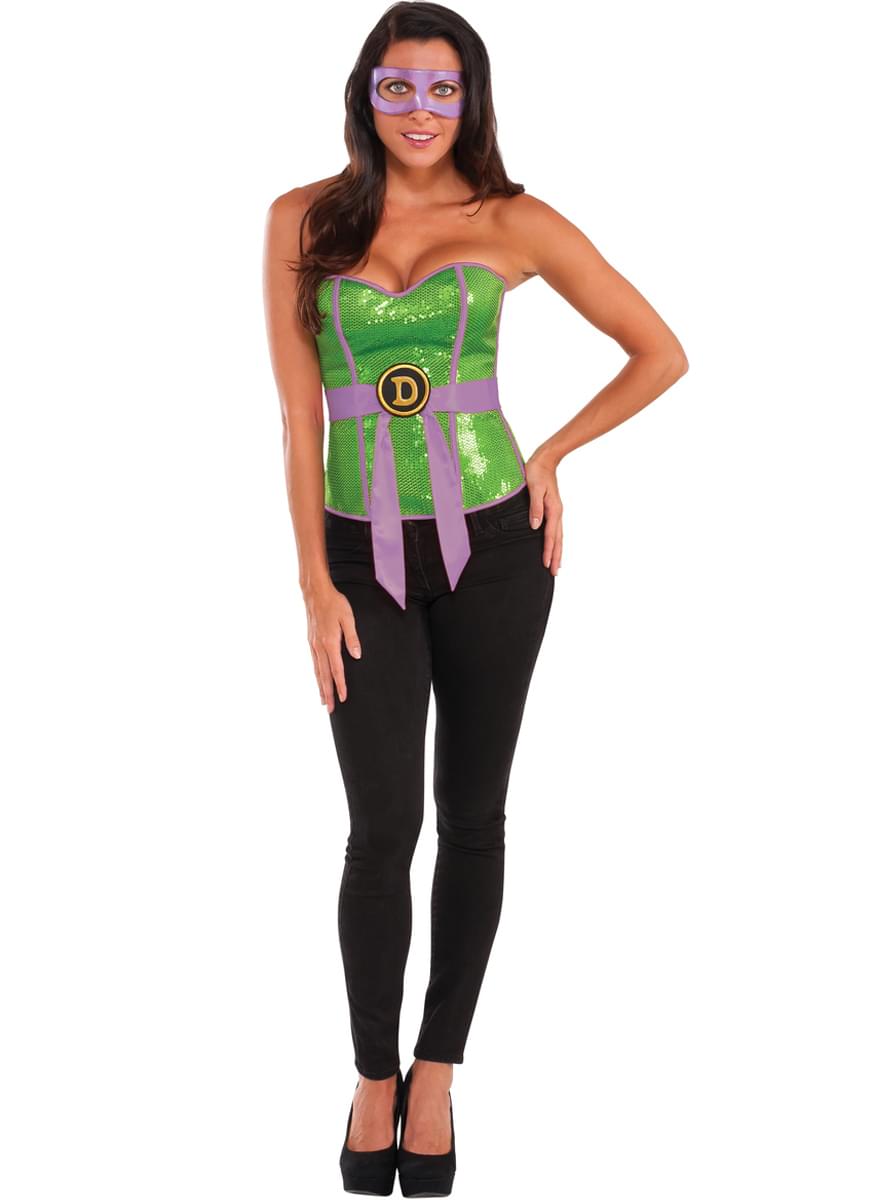 Womens Donatello Teenage Mutant Ninja Turtles corset