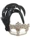 Masker Gran Gala met strass en veren voor vrouw