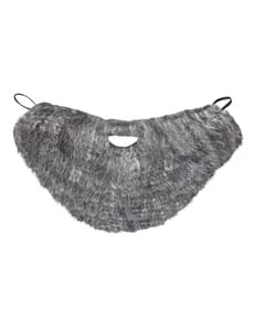 Grey sailor beard with moustache for a man