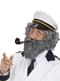 Barbe et moustache grise de marin