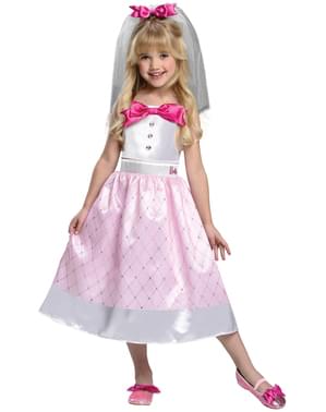 Barbie Bride costume for a girl