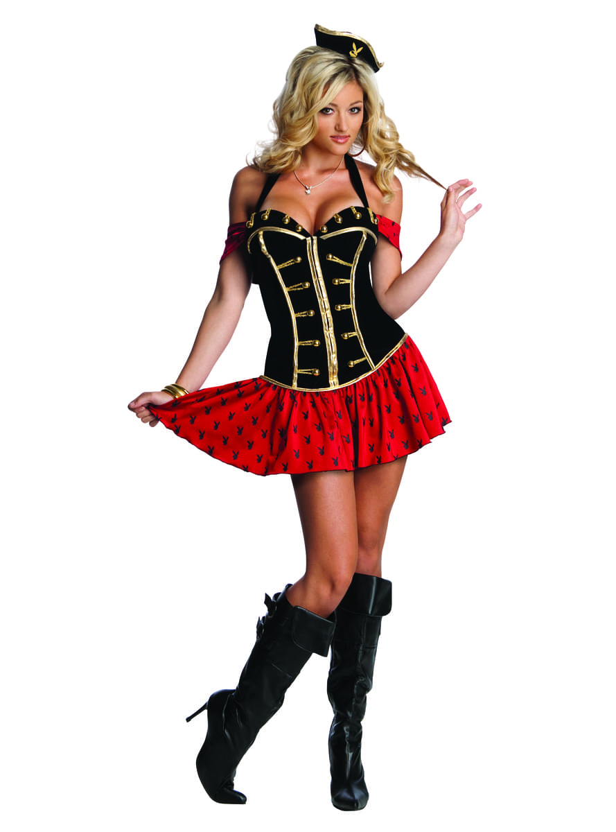 Déguisement pirate Playboy femme