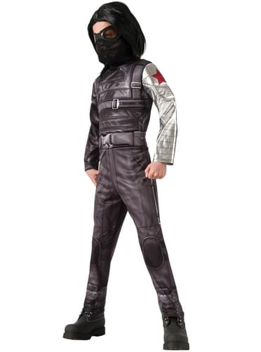 Disfraz de Soldado de Invierno Capitán América: el Soldado de Invierno deluxe para niño
