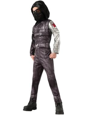 Captain America: The Return of the First Avenger Captain America Deluxe maskeraddräkt Barn