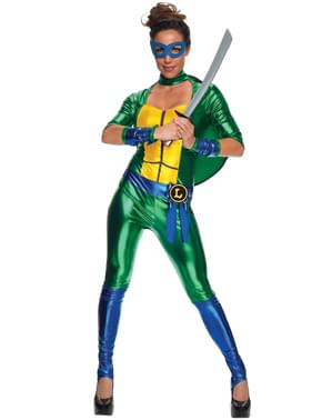 レディースセクシーレオナルドティーンエイジミュータントニンジャタートルズコスチューム