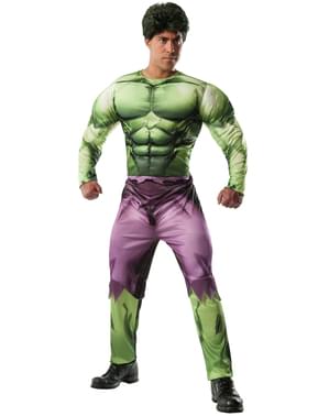 Kostum mewah Marvel Hulk untuk orang dewasa