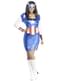 Captain America Kostümkleid für Damen classic
