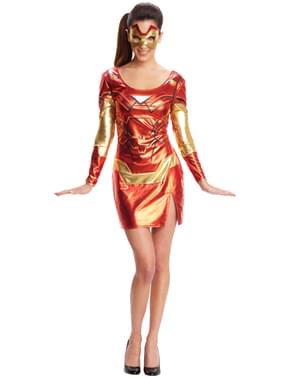 Vestido disfraz de Iron Man para mujer