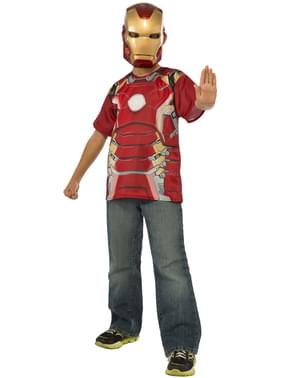 Perlengkapan kostum Avengers Age of Ultron Iron Man untuk anak