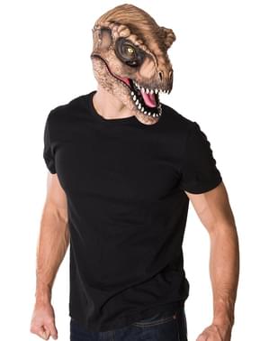 Máscara Tiranossauro Rex Jurassic World para adulto