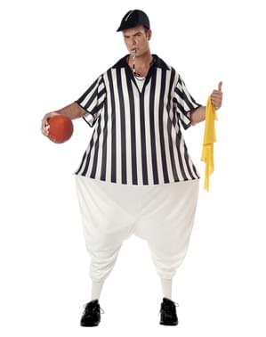 Costume da arbitro di football americano per uomo