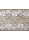 Dantelă decorativă albă de 18 cm pentru masă