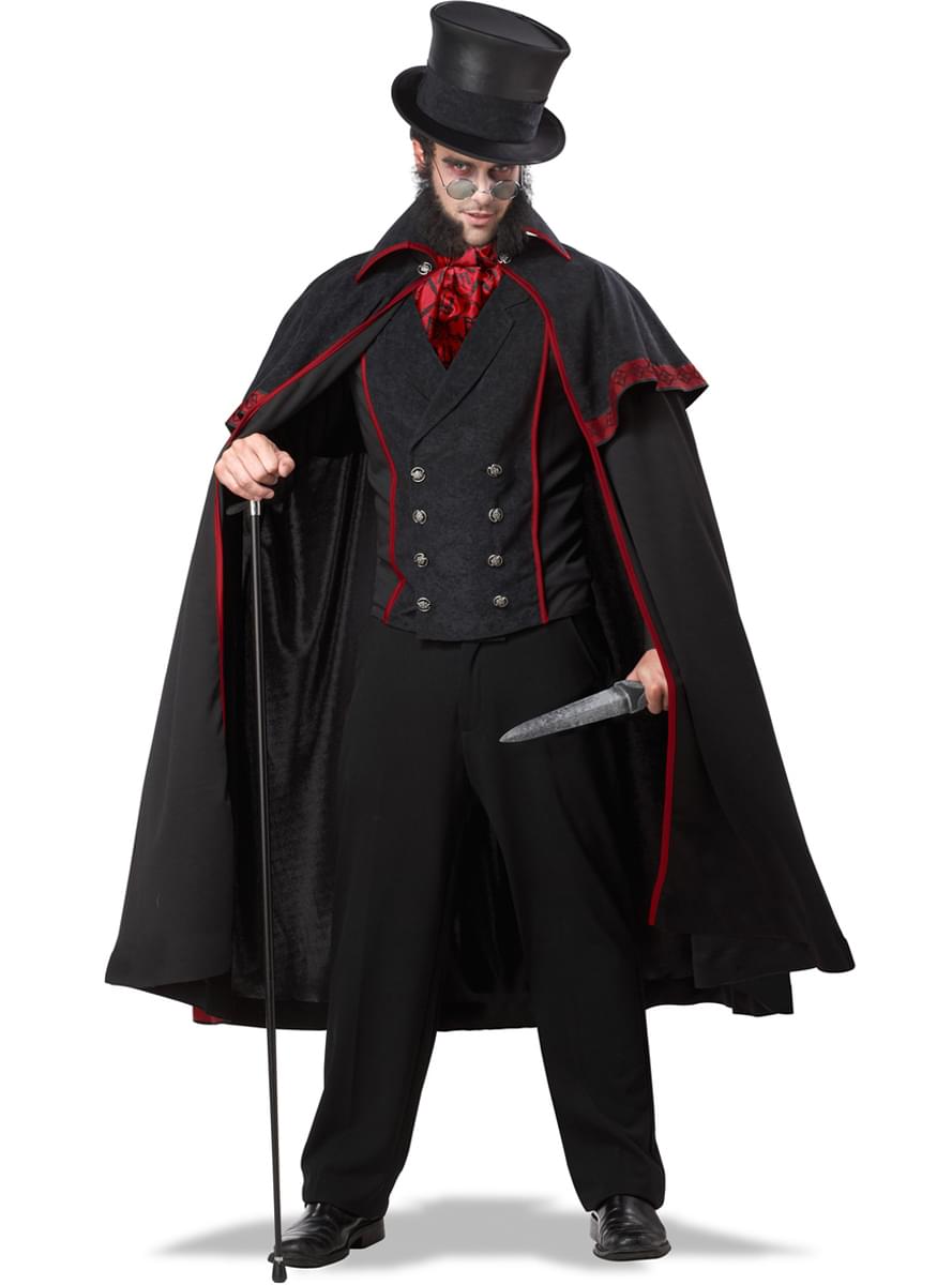 Fato de Jack, o Estripador para homem