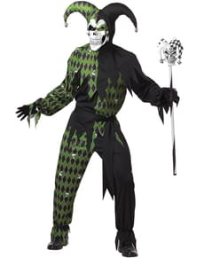 Mens Dark Jester Costume