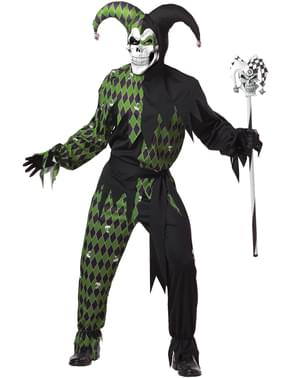 Costum de bufon tenebros pentru bărbat
