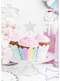 6 Silver Star Food Picks - Unicorn Колекція