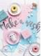 5 toppers de estrellas plateadas - Unicorn Collection