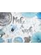 5 toppers de estrellas plateadas - Unicorn Collection