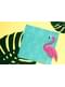 6 palillos decorativos de flamencos - Aloha Turquoise