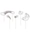 5 Assorted Unicorn Cake Toppers - Unicorn Collection
