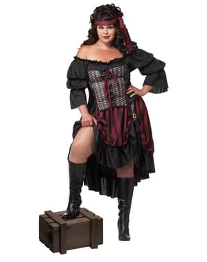 Disfraz de pirata para mujer talla grande