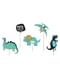 Dinosaurier Deko-Figuren Set 5-teilig - Dinosaur Party